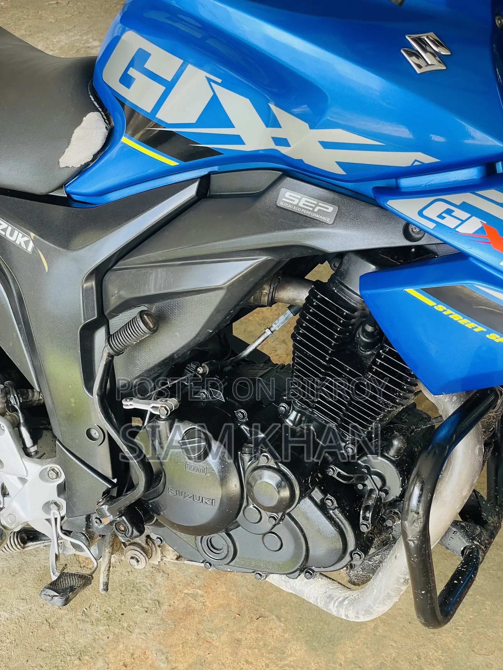 Suzuki Gixxer 2019 Blue