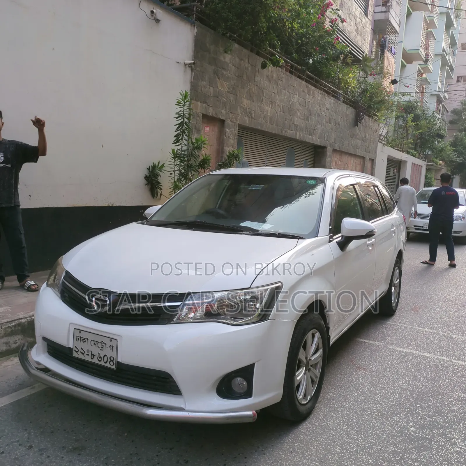 Toyota Corolla Fielder 2012 White