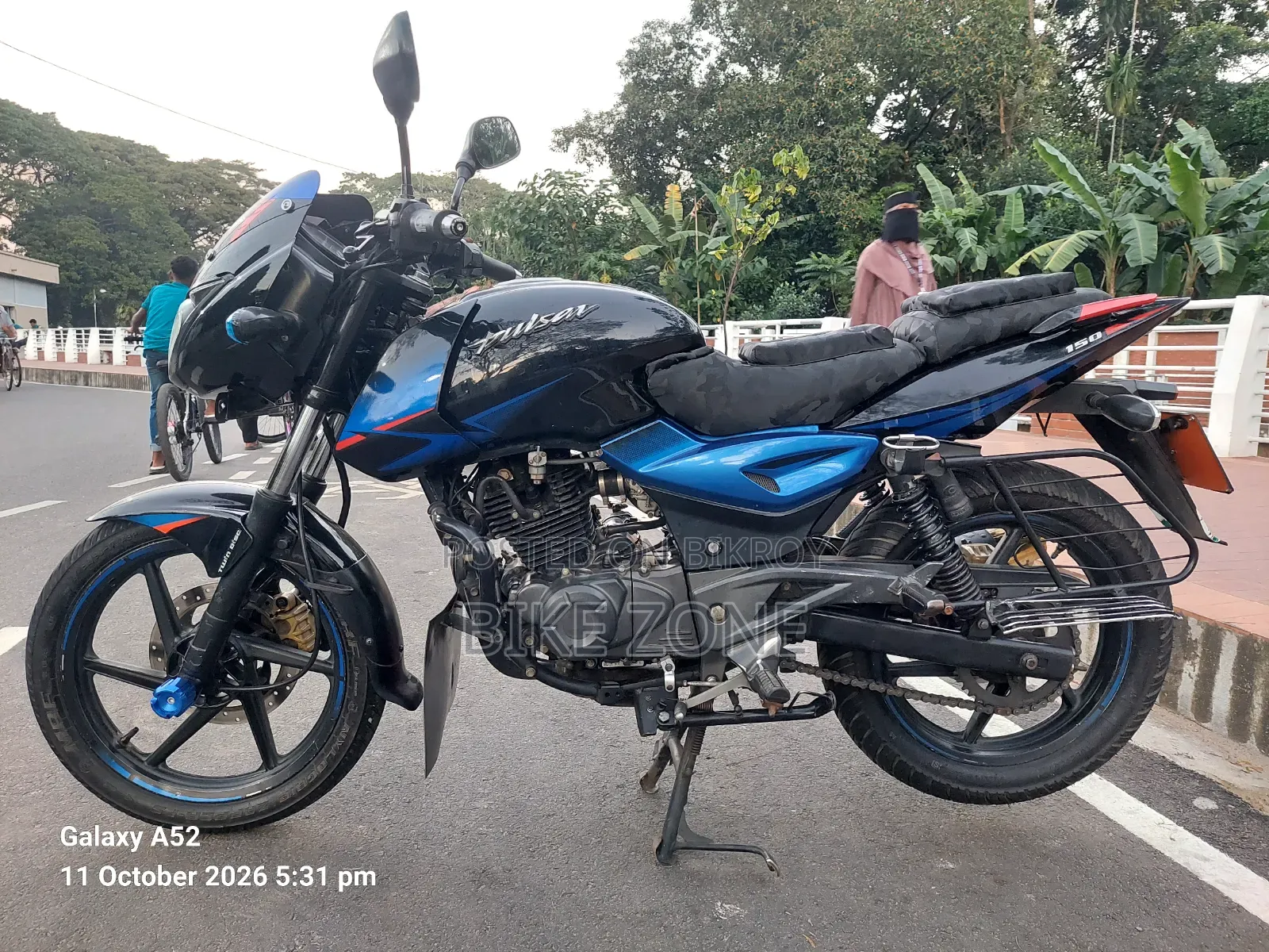 বাজাজ পালসার ১৫০ ২০১৯ ব্ল্যাক