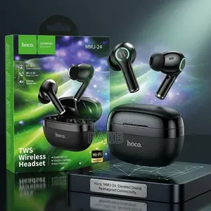 Hoco MMJ-24 TWS Wireless Earbuds Bluetooth 6.0 – Hi-Fi Audio
