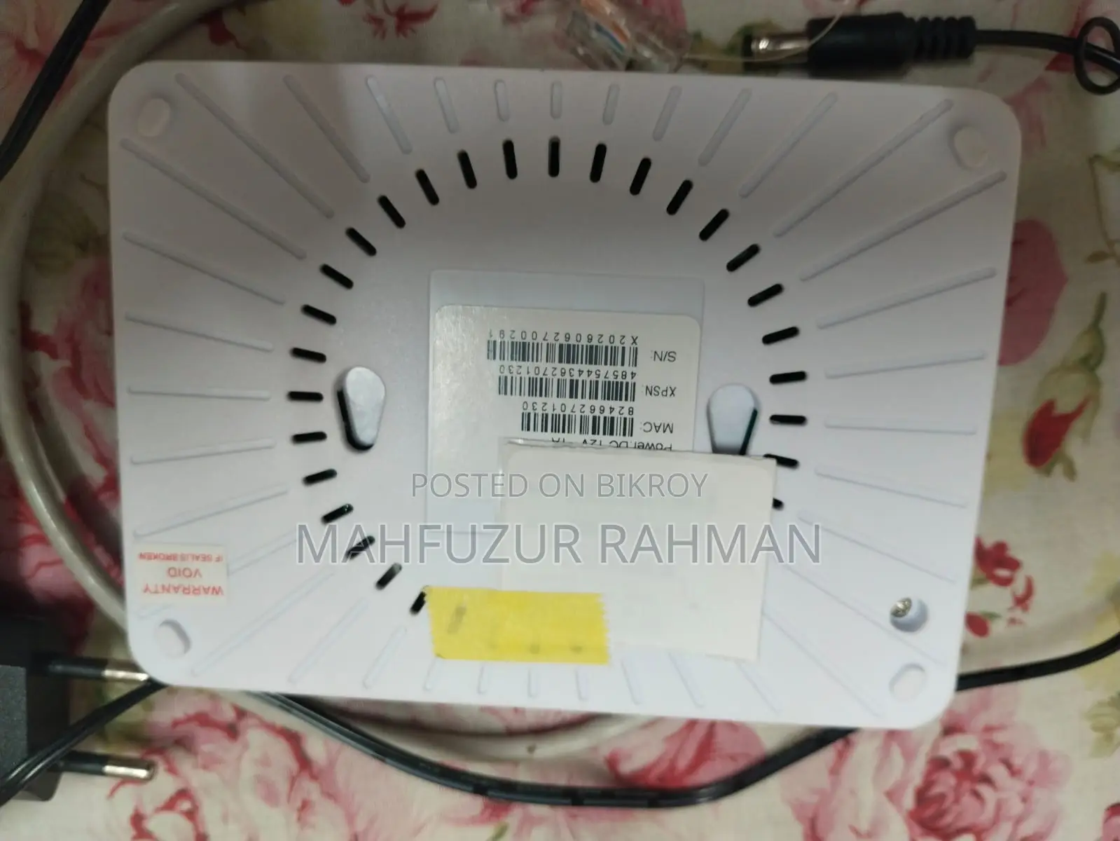 ONU (Optical Network Unit) - With Warranty Intact