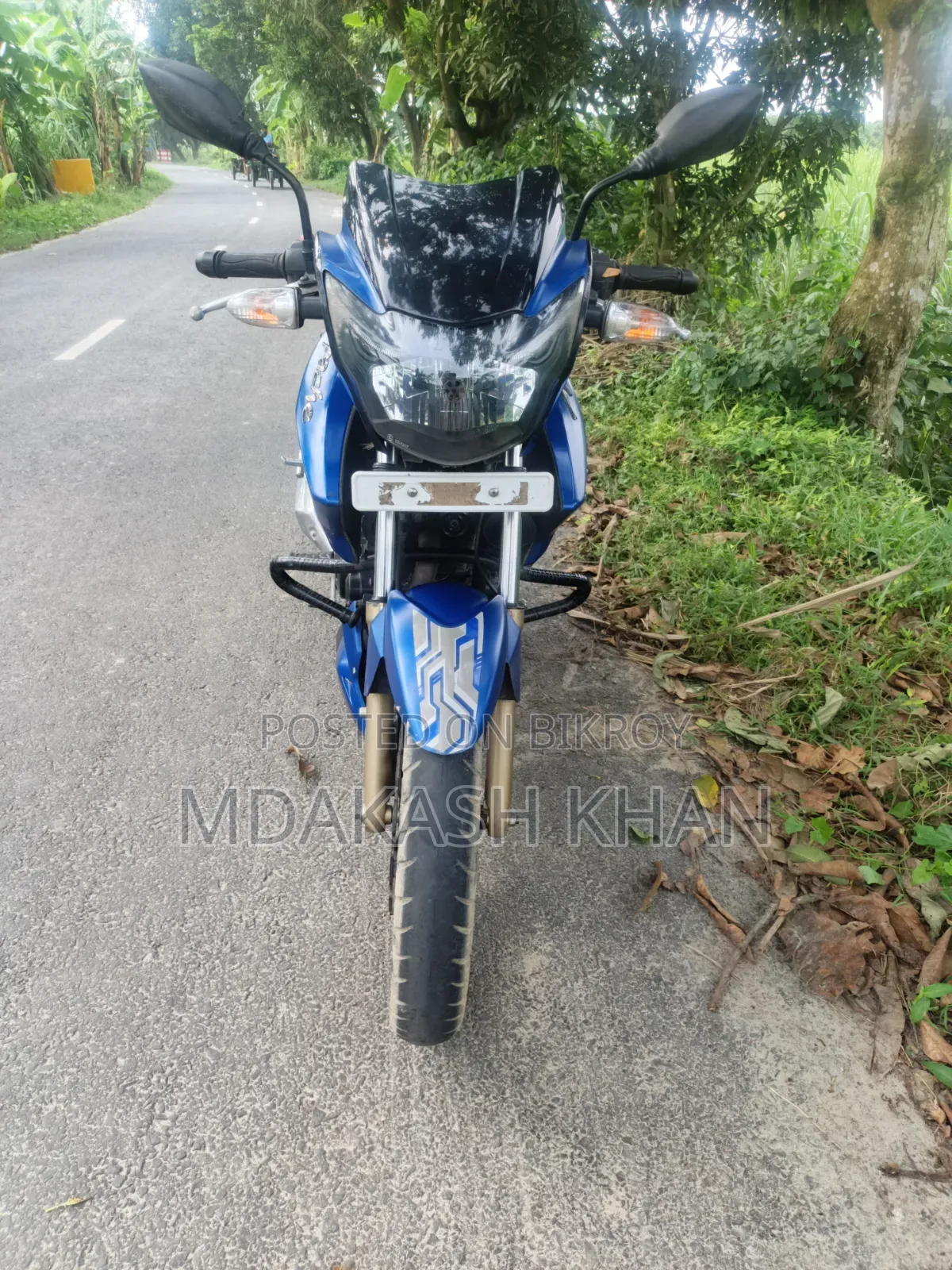 TVS Apache RTR 160 2V 2018 Blue