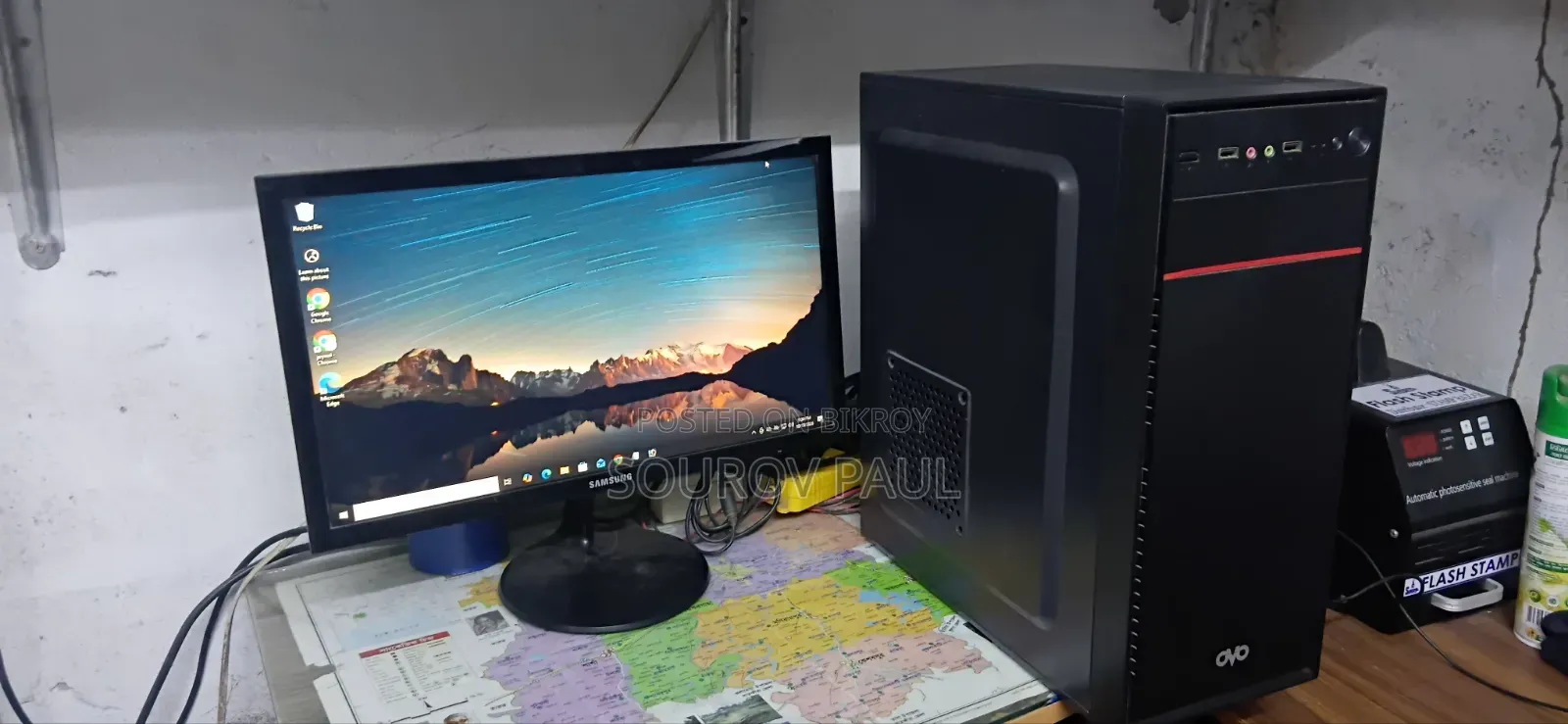 Desktop Computer Samsung 8GB Intel Core i3 SSD 256GB