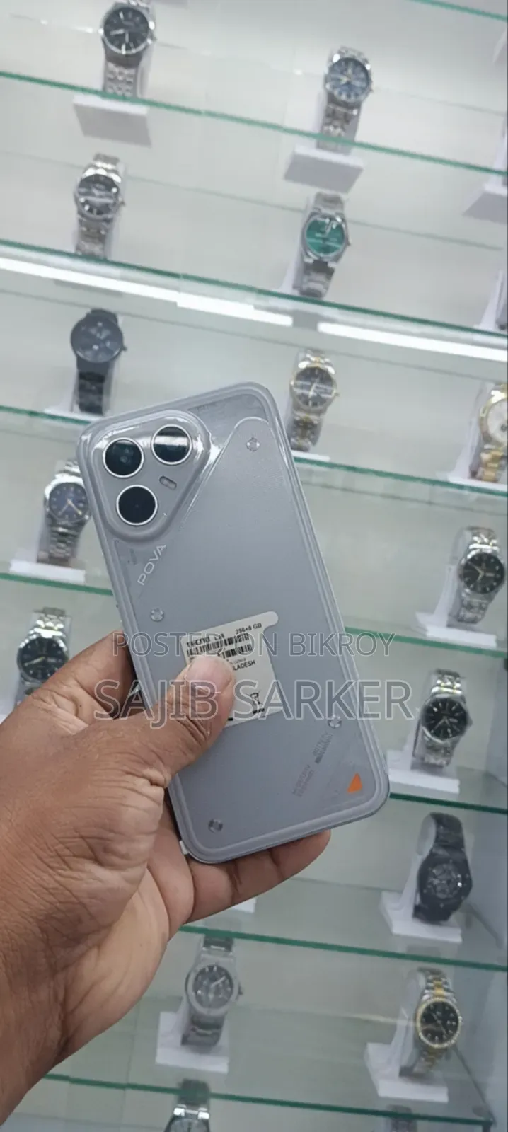 টেকনো পোভা ৭ প্রো ৫জি ২৫৬ জিবি সিলভার