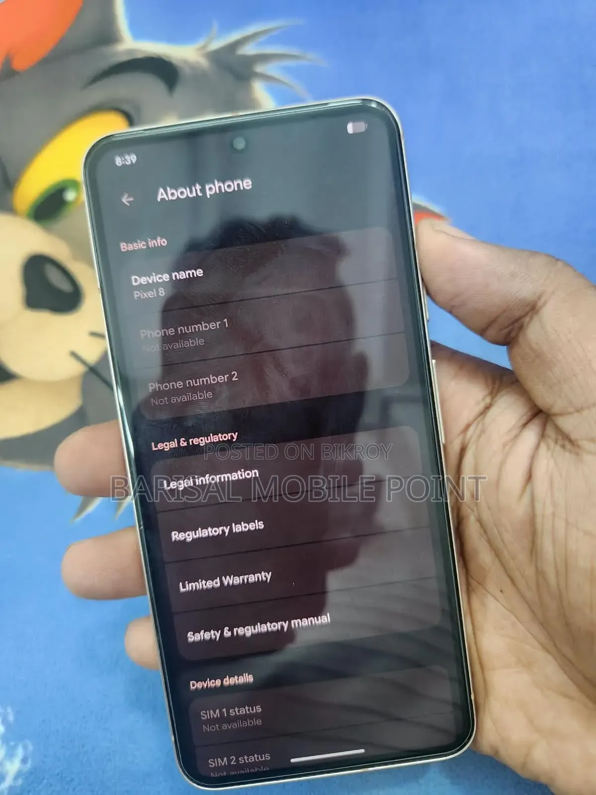 Google Pixel 8 128 GB White