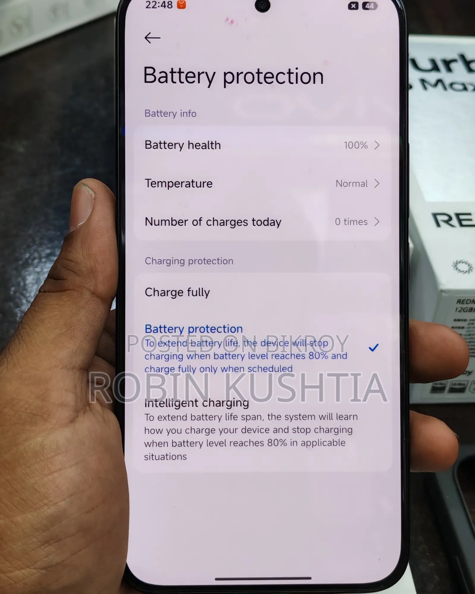 Xiaomi Redmi Turbo 5 Max 256 GB Red