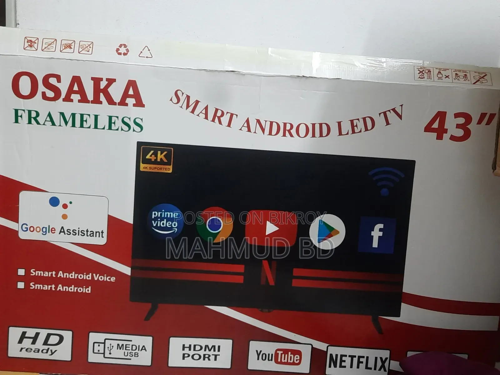 Osaka Frameless Google TV 43"