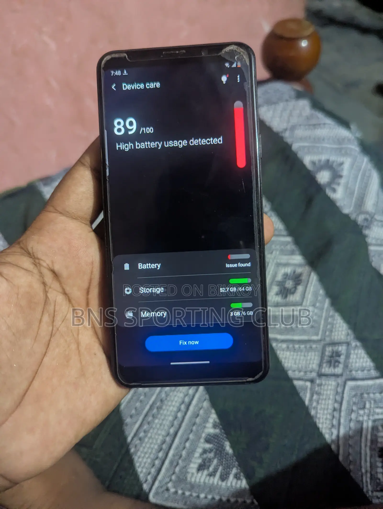 স্যামসাং গ্যালাক্সি এস৯ প্লাস ৬৪ জিবি ব্ল্যাক