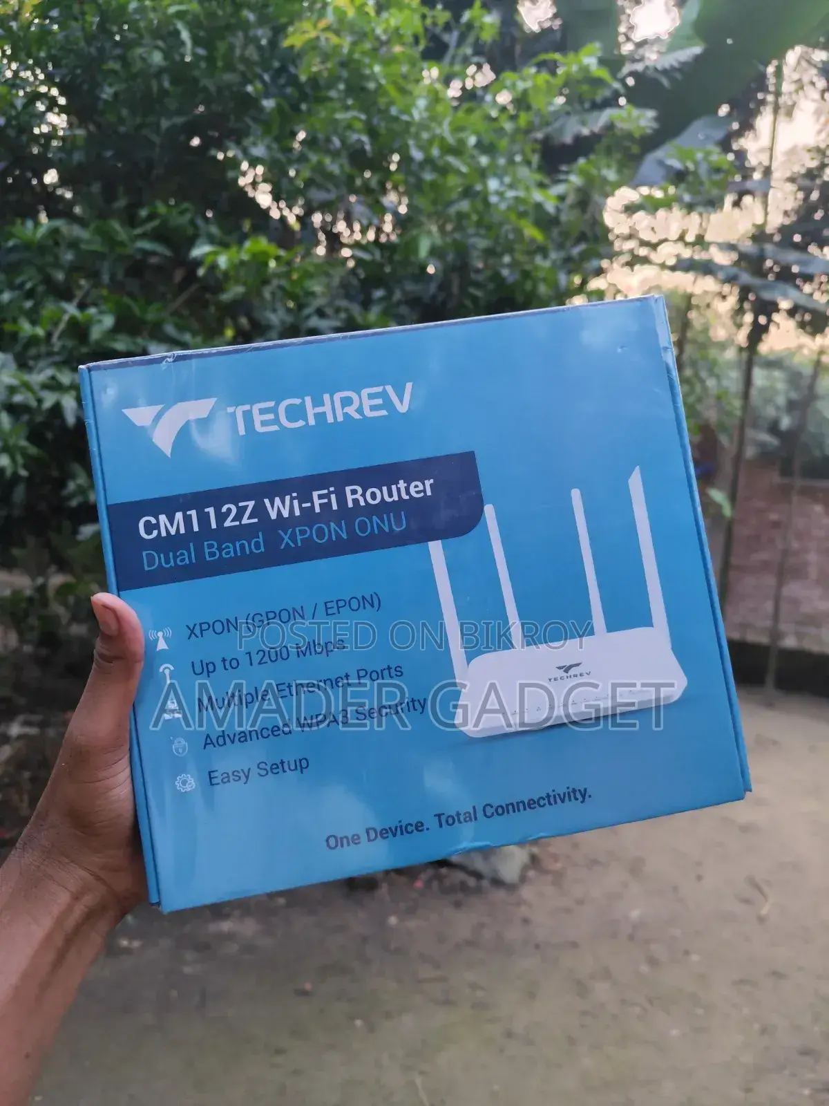 Techrev CM112Z Dual Band XPON ONU Wi-Fi Router