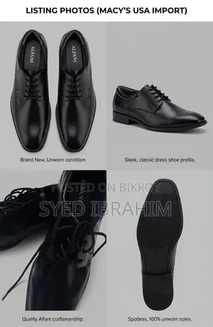 Brand New Alfani US Men’s Dress Shoes (Original / Macy’s USA)