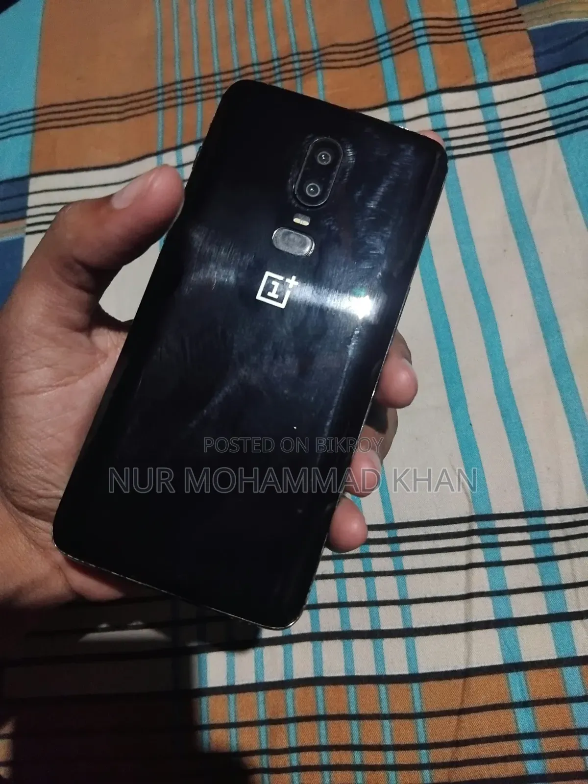 ওয়ানপ্লাস ৬ ১২৮ জিবি কালো
