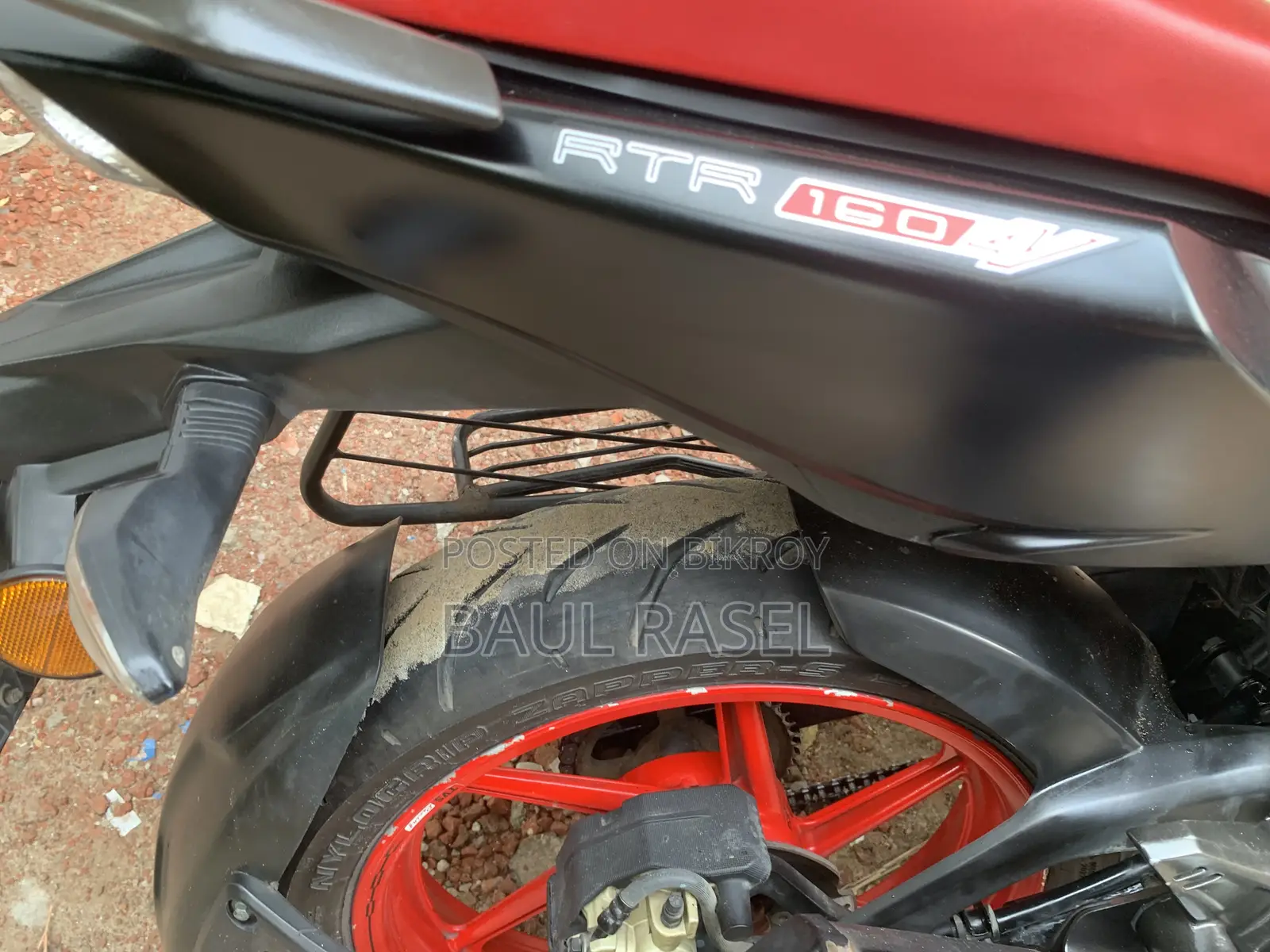 TVS Apache RTR 160 4V Fi 2024 Black