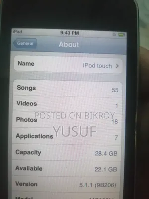Apple iPod touch 32 GB Silver