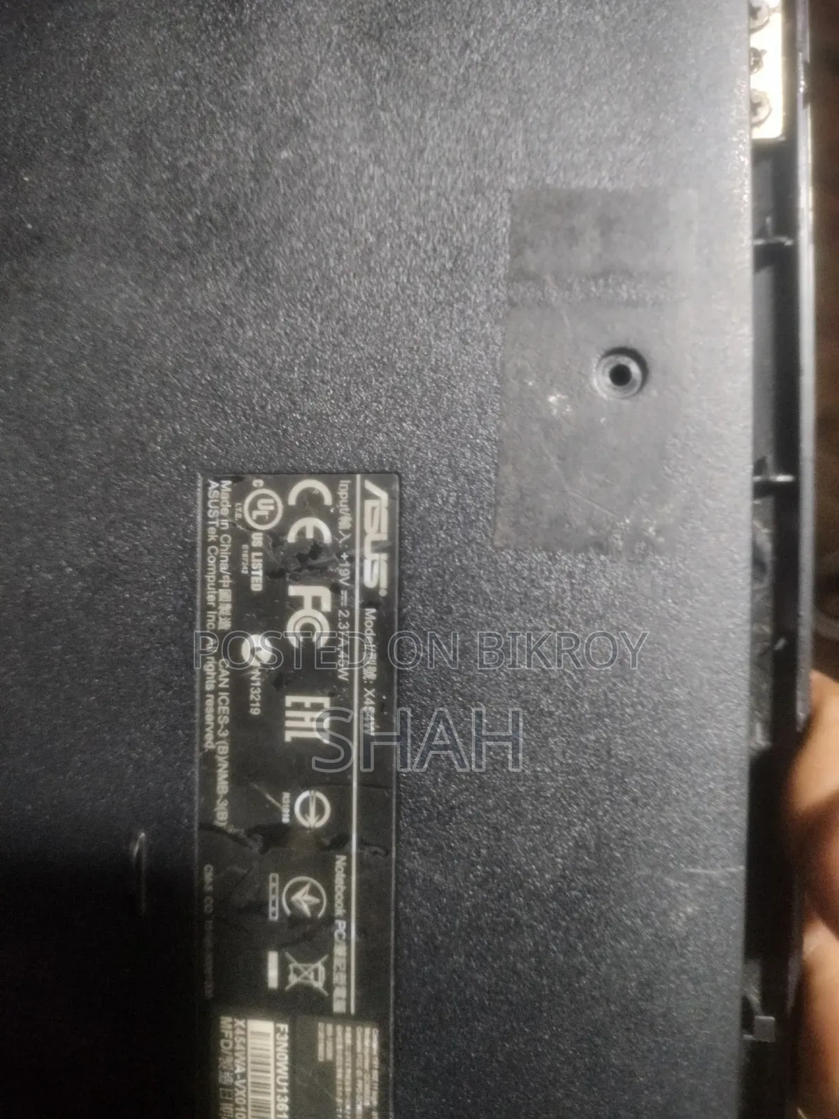 Laptop Asus 4GB Intel Core i3 SSD 128GB