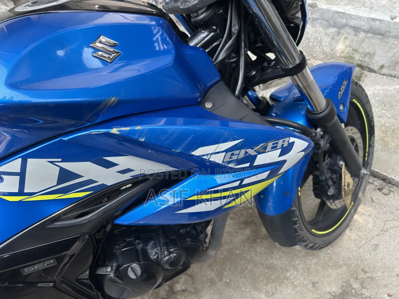 Suzuki Gixxer 2023 Blue