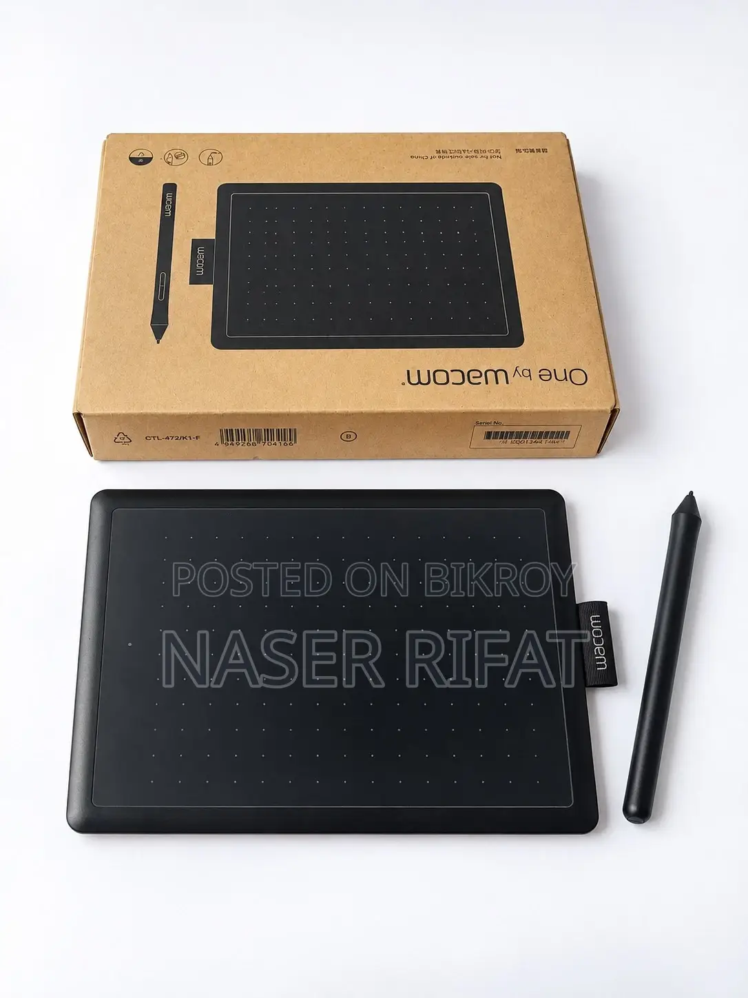 One by Wacom CTL-472 Graphics Tablet – Like New, Used Only 2 Times