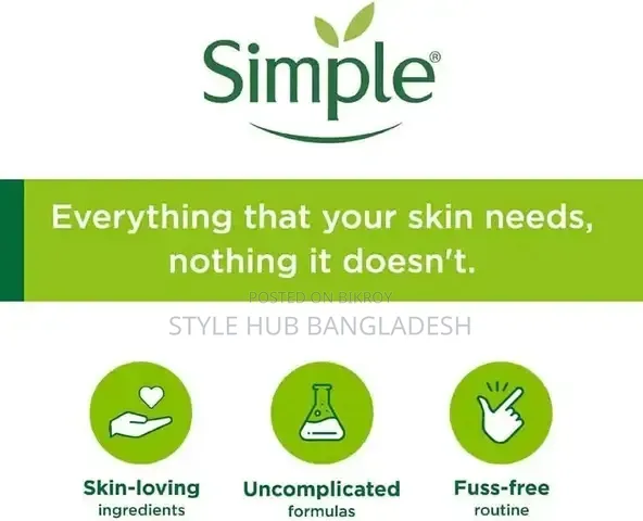 Simple Kind to Skin Refreshing Facial Wash Gel