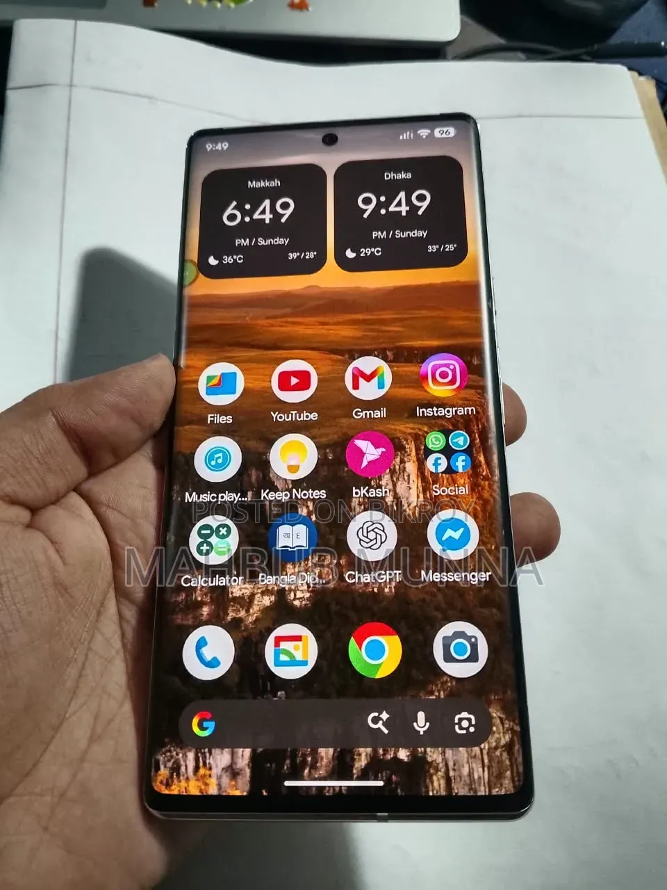 New Google Pixel 6 Pro 128 GB White