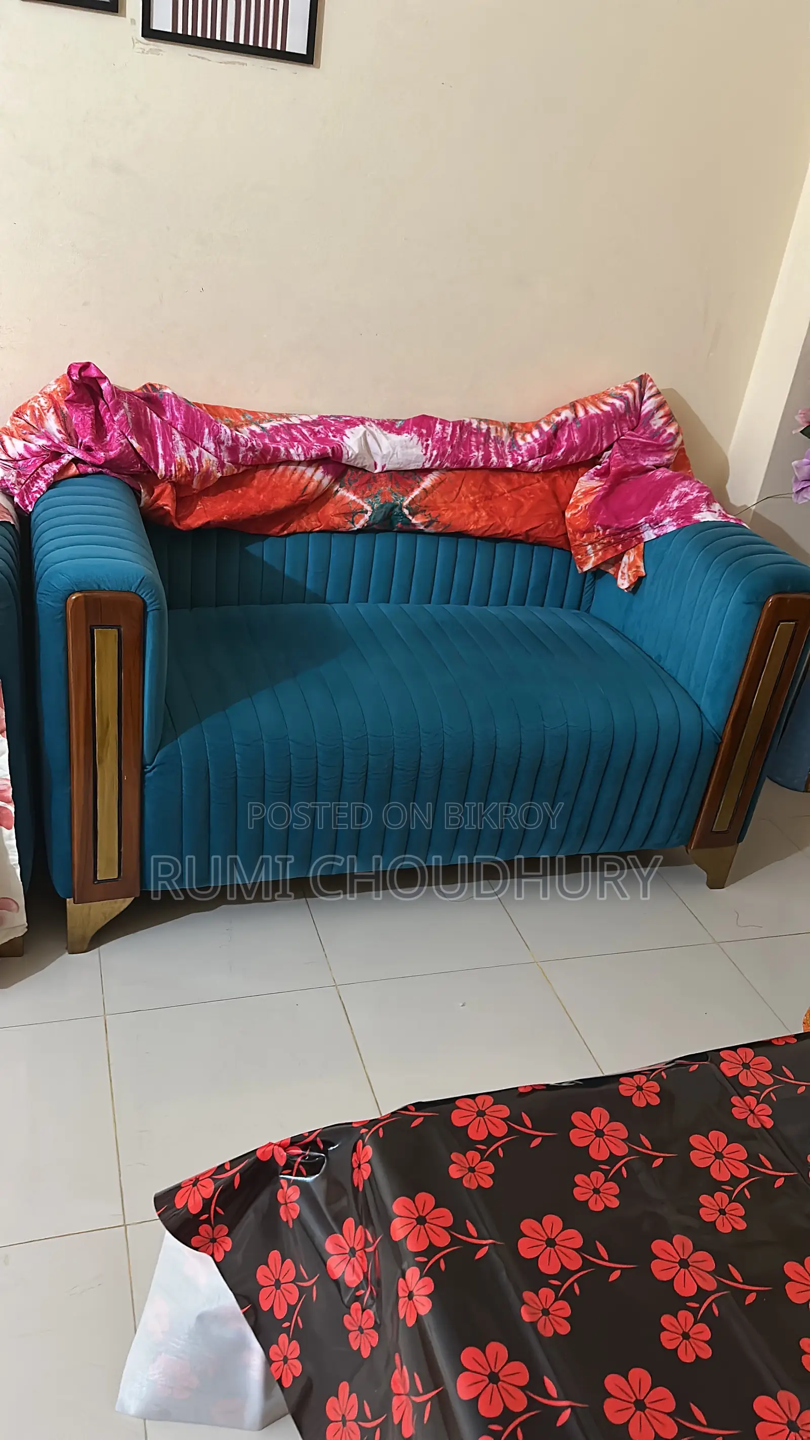 সেগুন কাঠের সোফা সেট