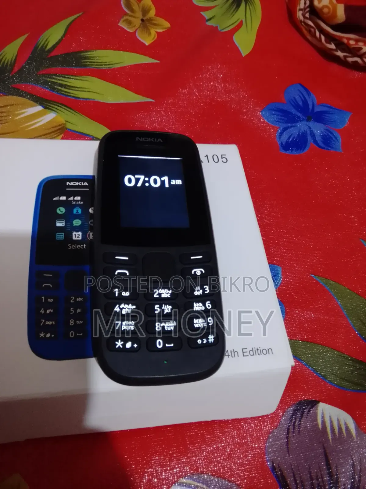 New Nokia 105 Black