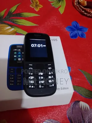 New Nokia 105 Black