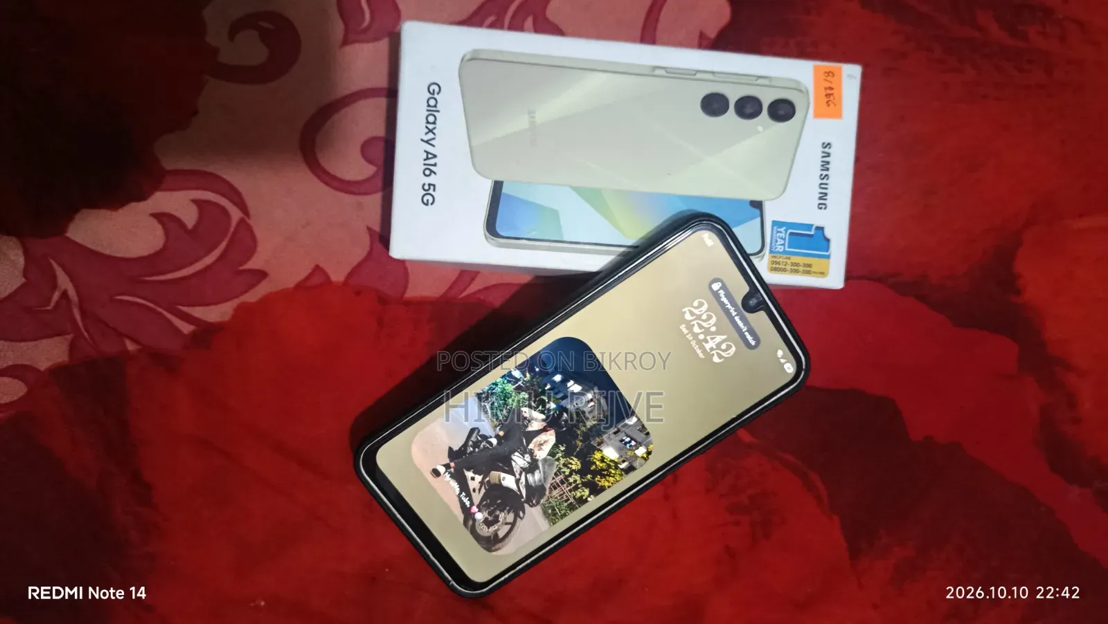 Samsung Galaxy A16 5G 256 GB Gold