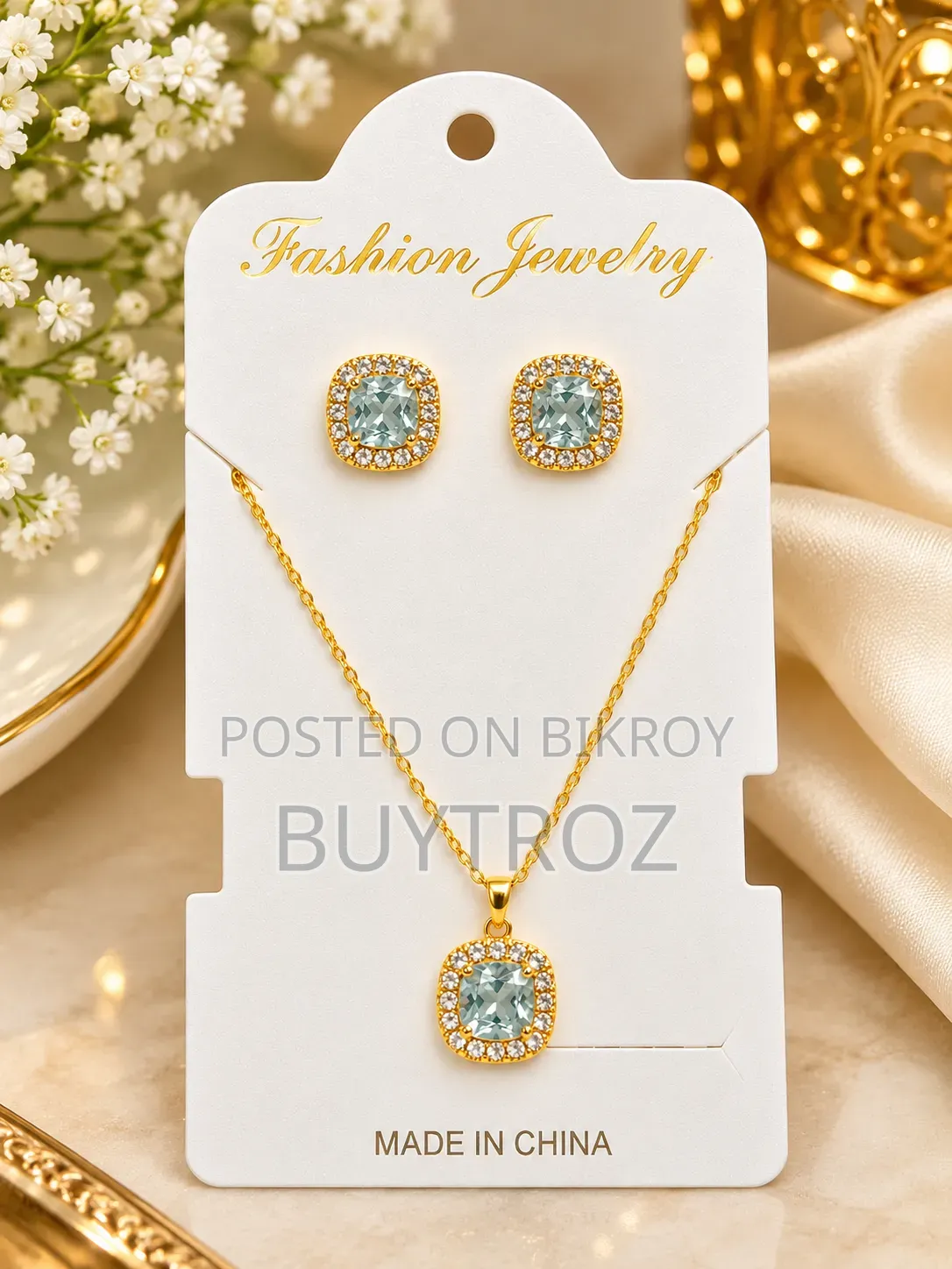 Women Earrings and Pendant