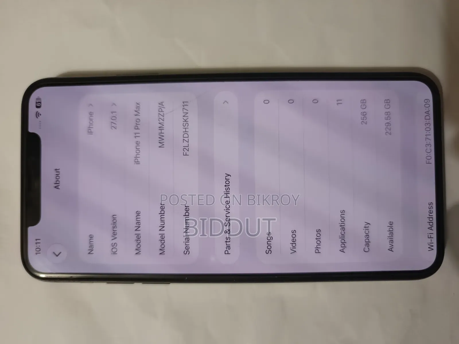 Apple iPhone 11 Pro Max 256 GB Green