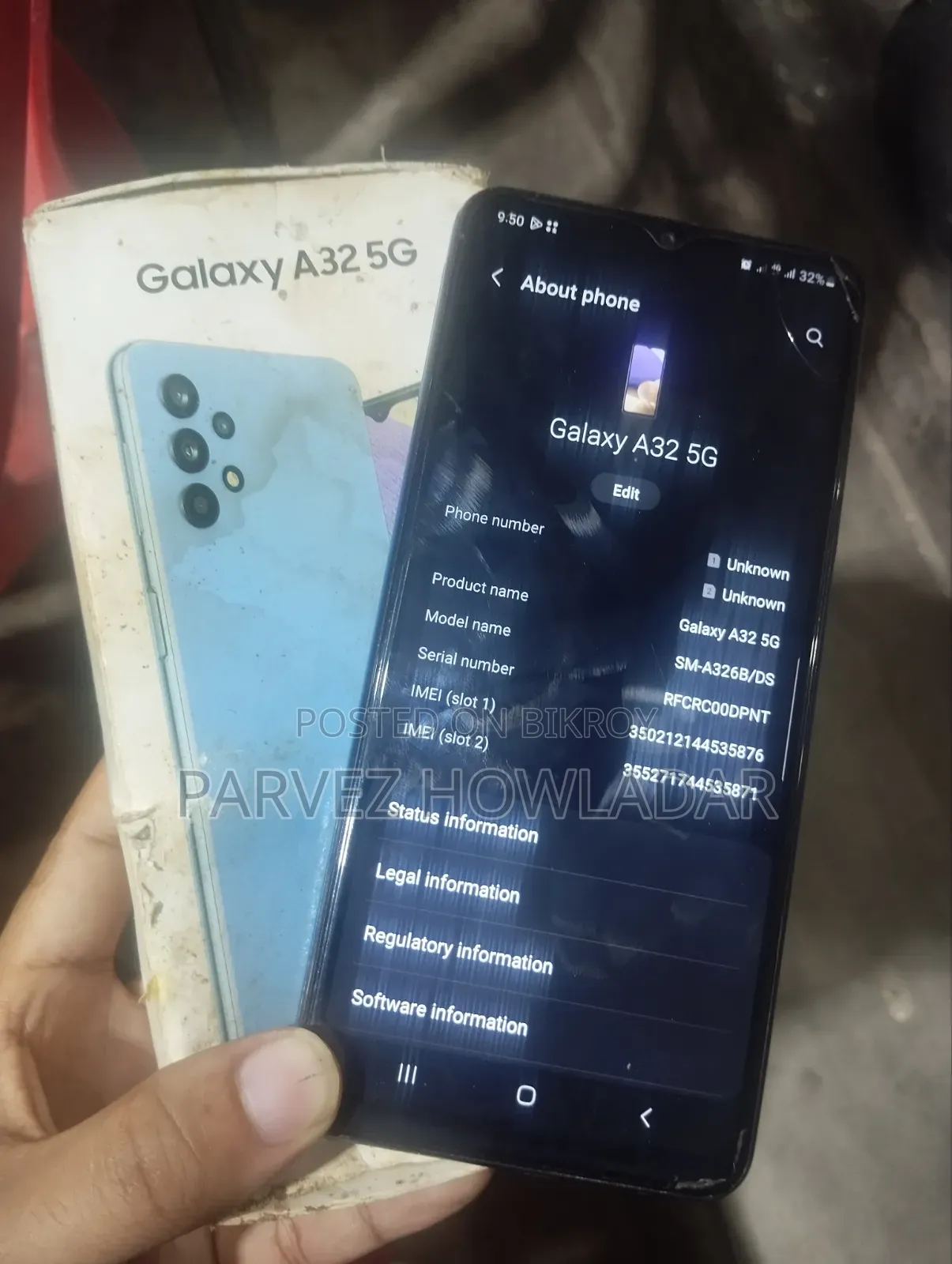 Samsung Galaxy A32 5G 128 GB Blue