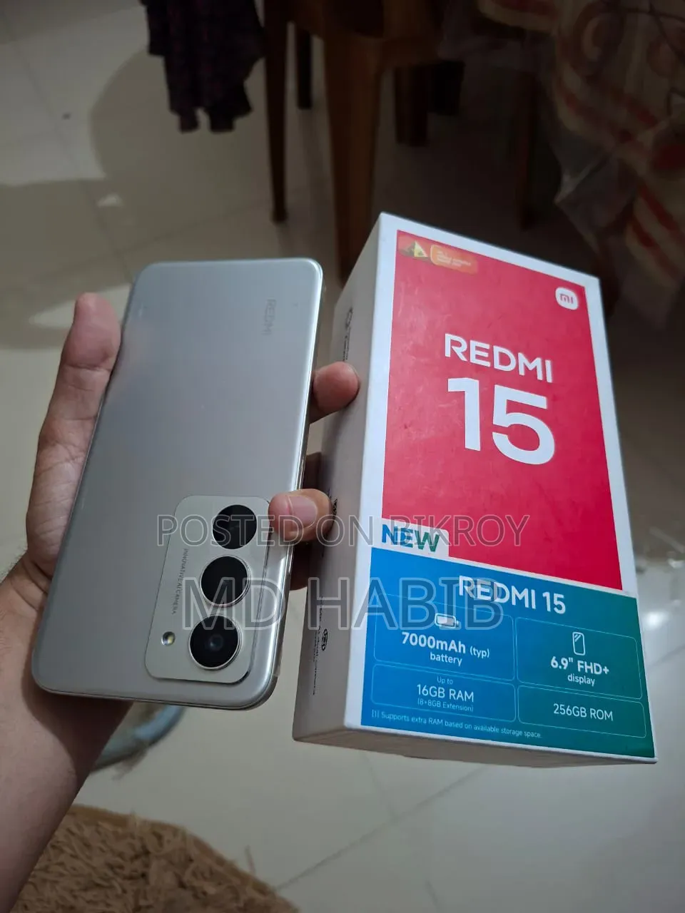Xiaomi Redmi Note 15 256 GB Bronze