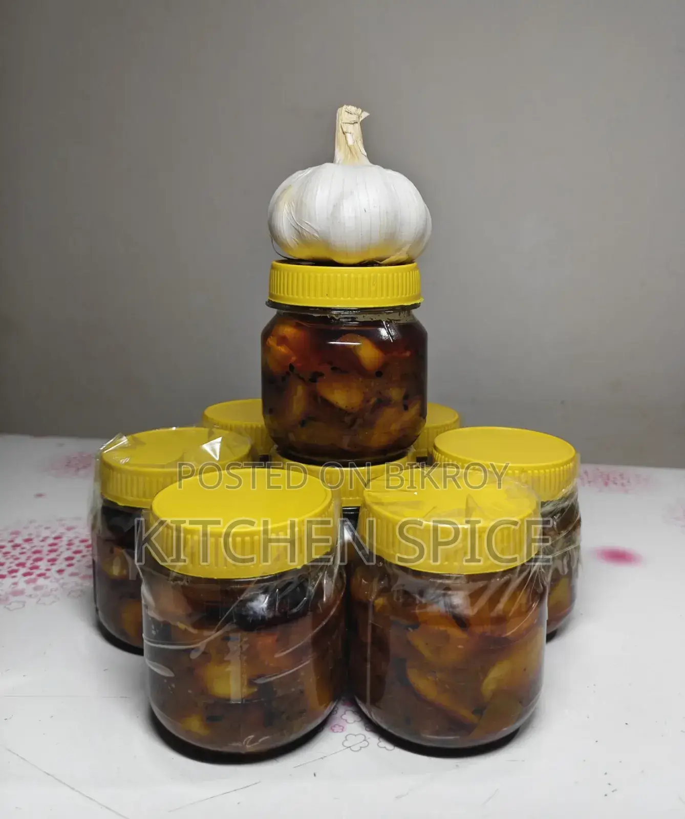Homemade Garlic Pickle