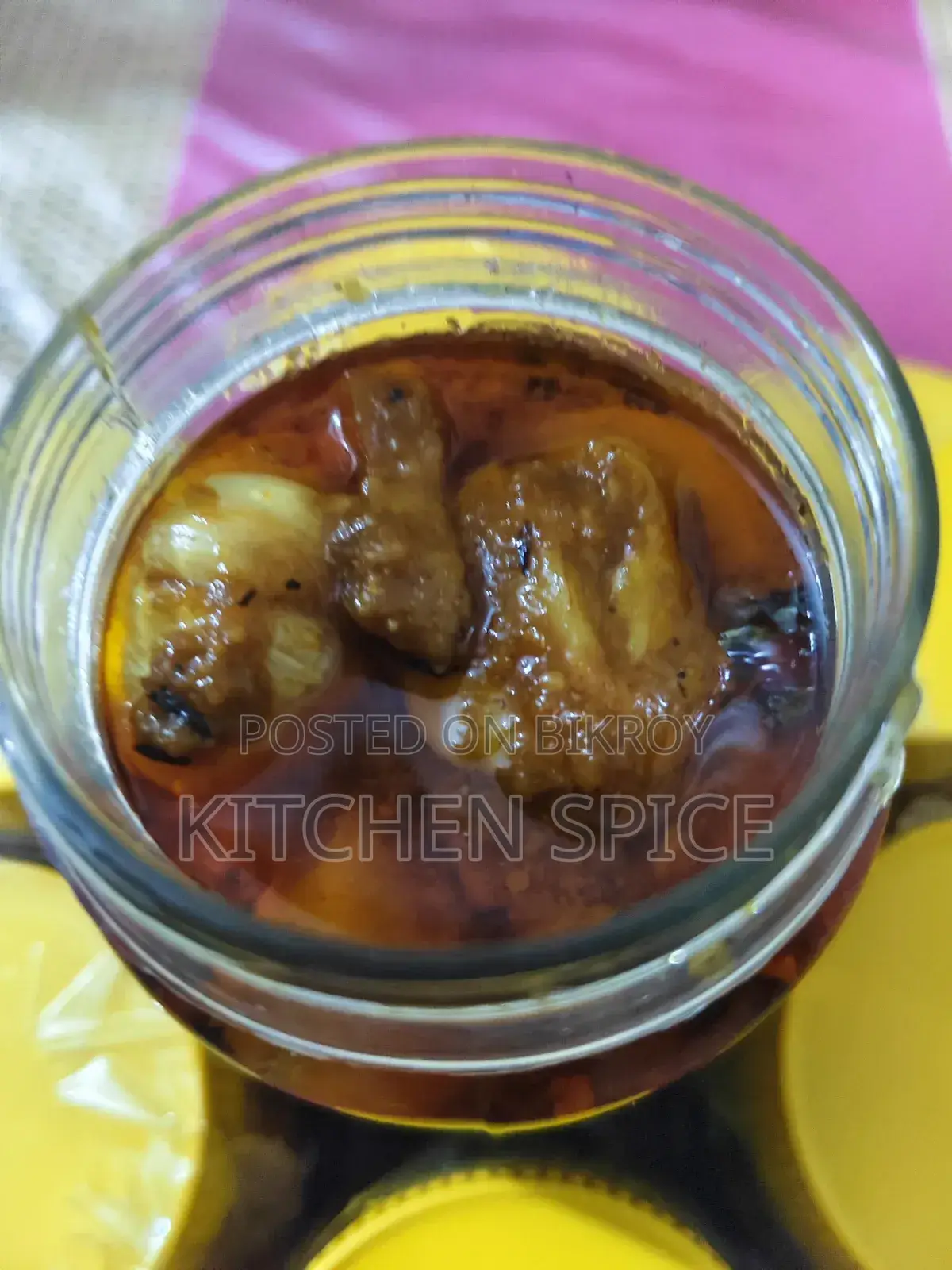 Homemade Garlic Pickle
