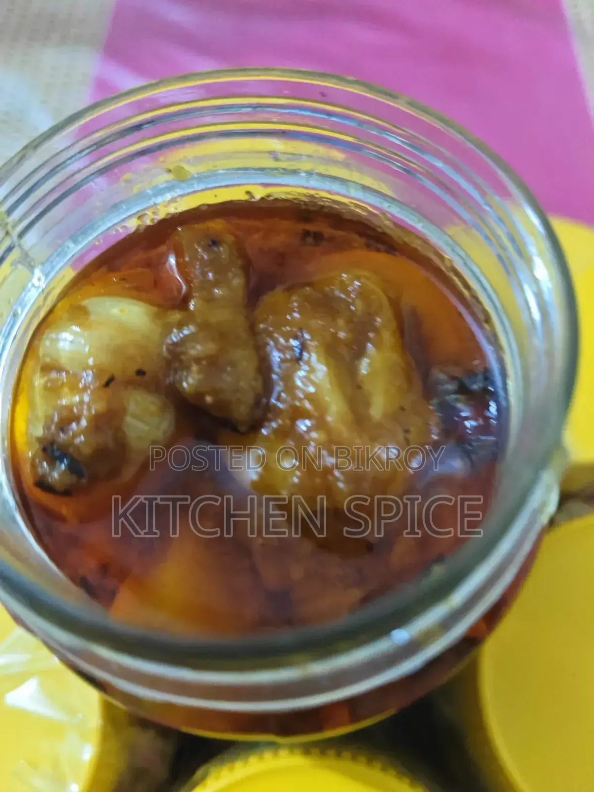 Homemade Garlic Pickle