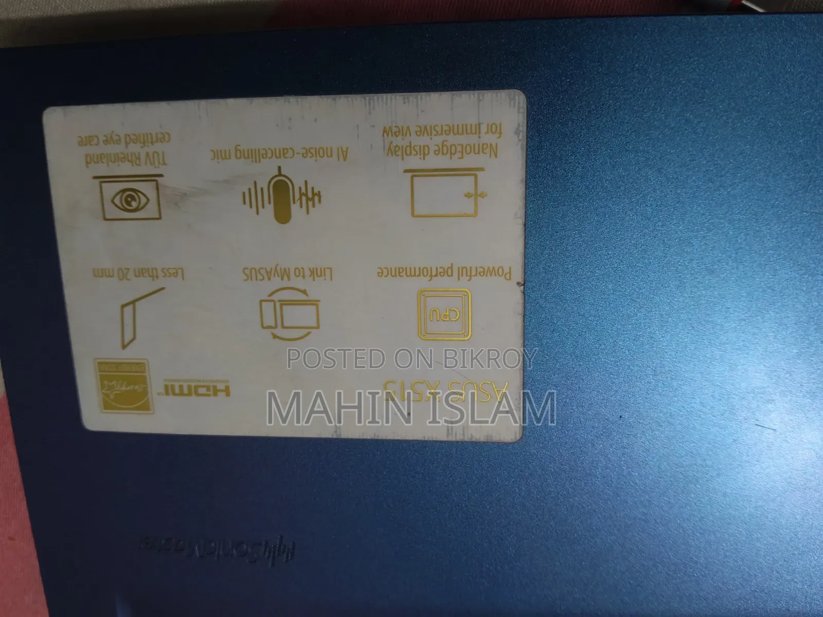 Laptop Asus VivoBook X540SA 12GB Intel Core i3 HDD+SSD 1.5T