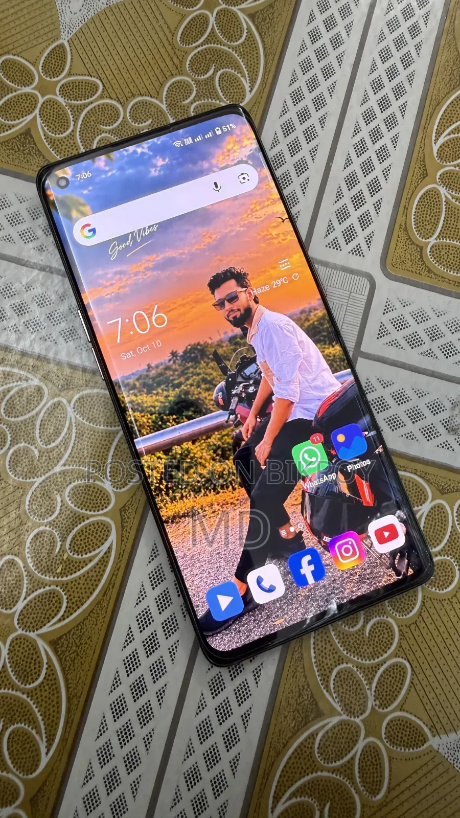 অপো রেনো ৫ প্রো ৫জি ২৫৬ জিবি ব্ল্যাক
