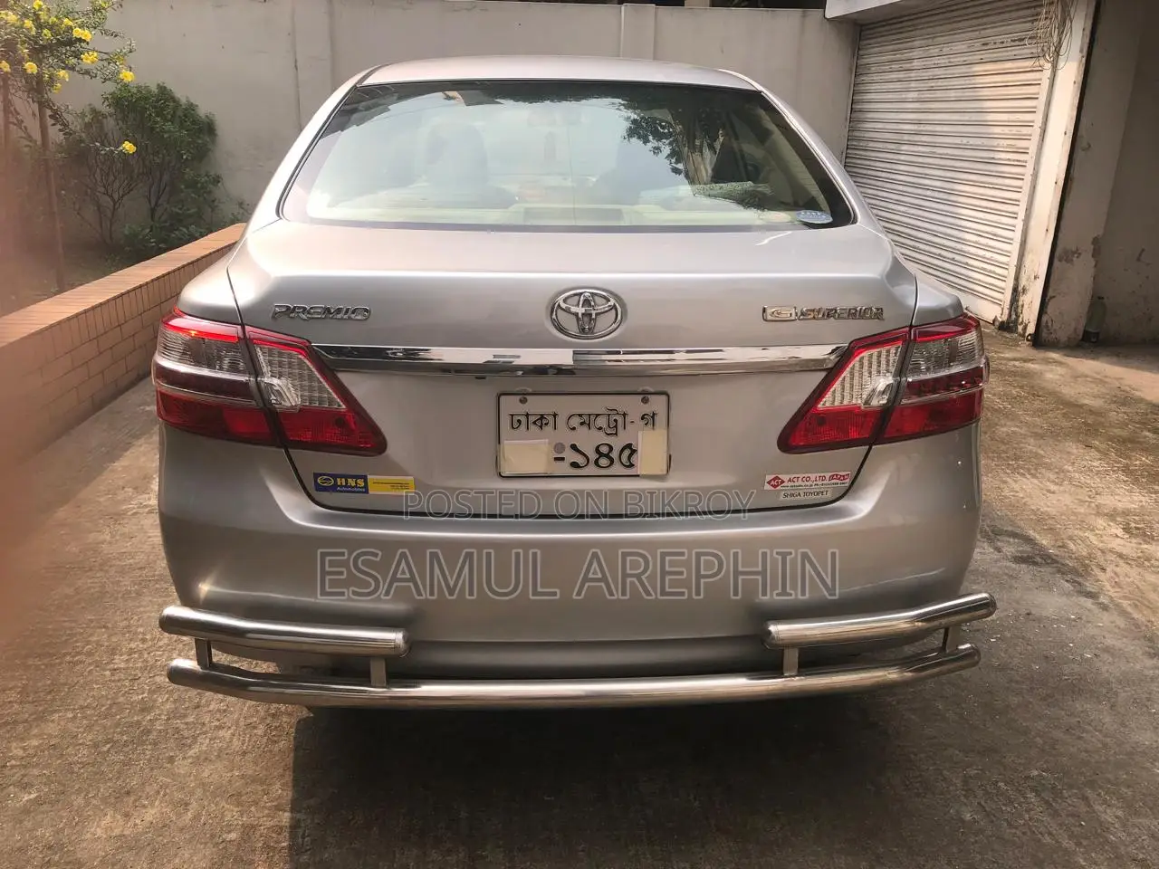 Toyota Premio 1.5 FWD 2012 Silver
