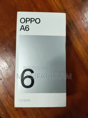 New Oppo A6 128 GB Blue