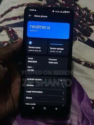 Realme Note 50 64 GB Black