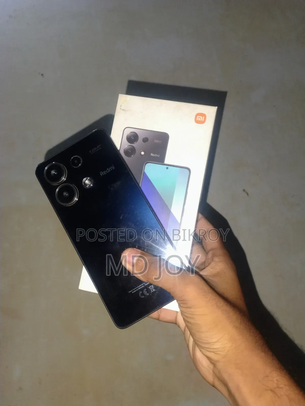 শাওমি রেডমি নোট ১৩ ২৫৬ জিবি ব্ল্যাক