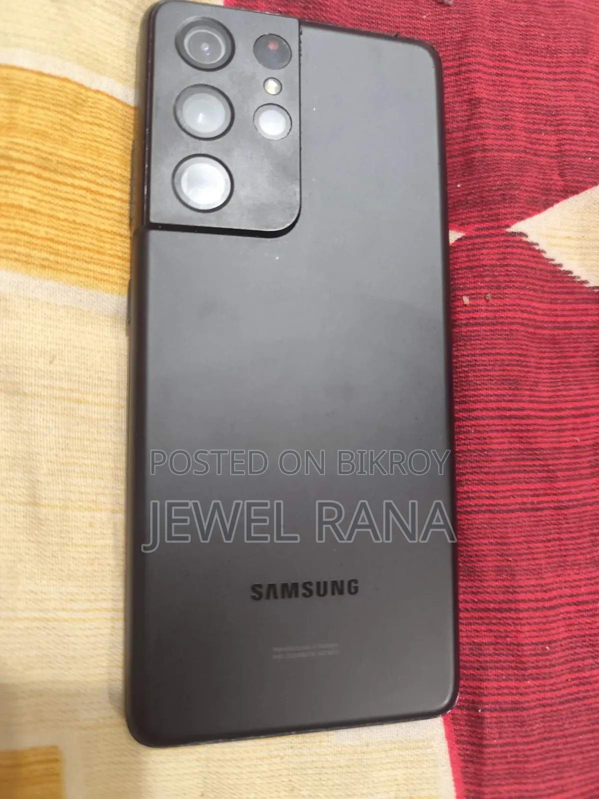 Samsung Galaxy S21 Ultra 5G 256 GB Black