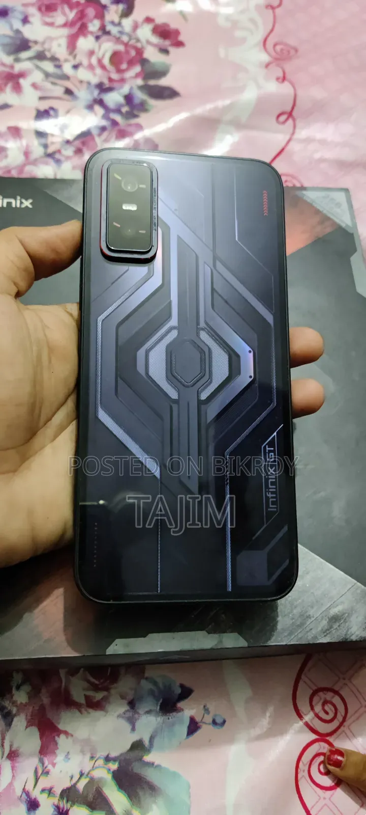 ইনফিনিক্স জিটি ৩০ প্রো ২৫৬ জিবি ব্ল্যাক