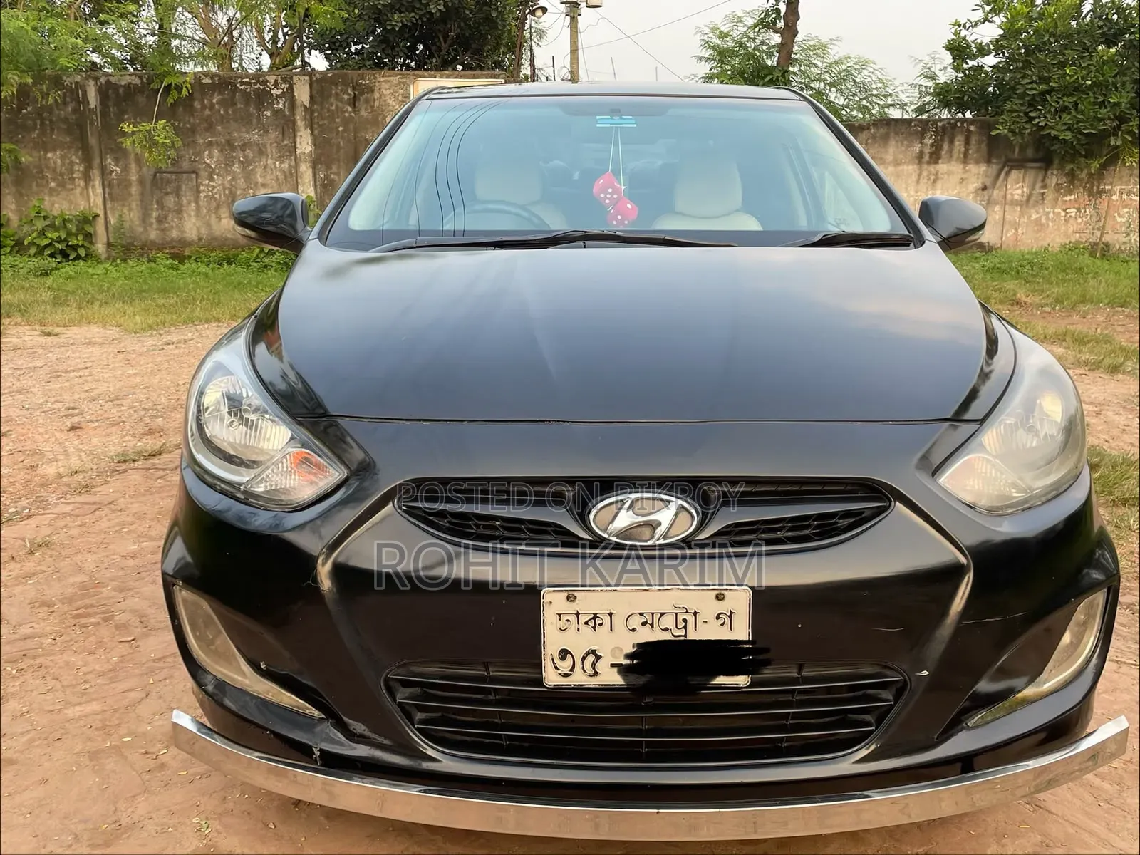 Hyundai Accent 2012 Blue