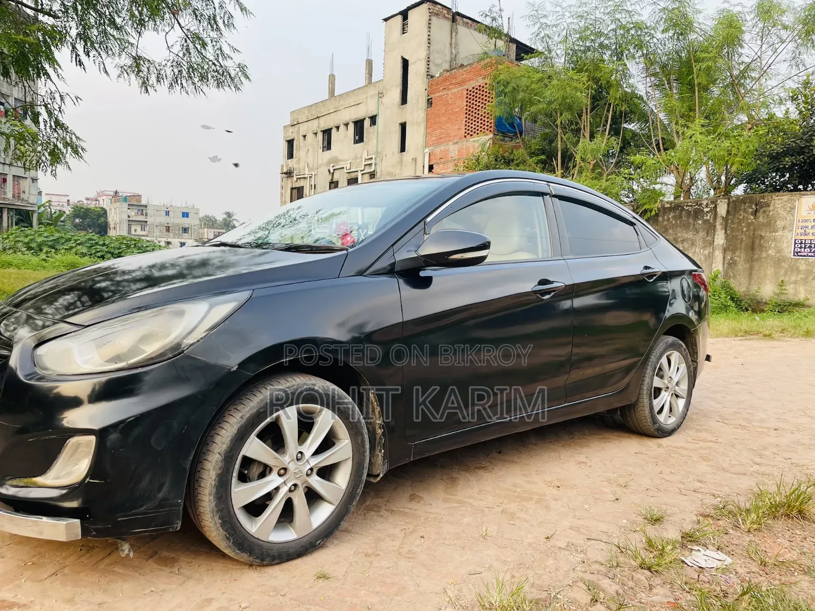 Hyundai Accent 2012 Blue