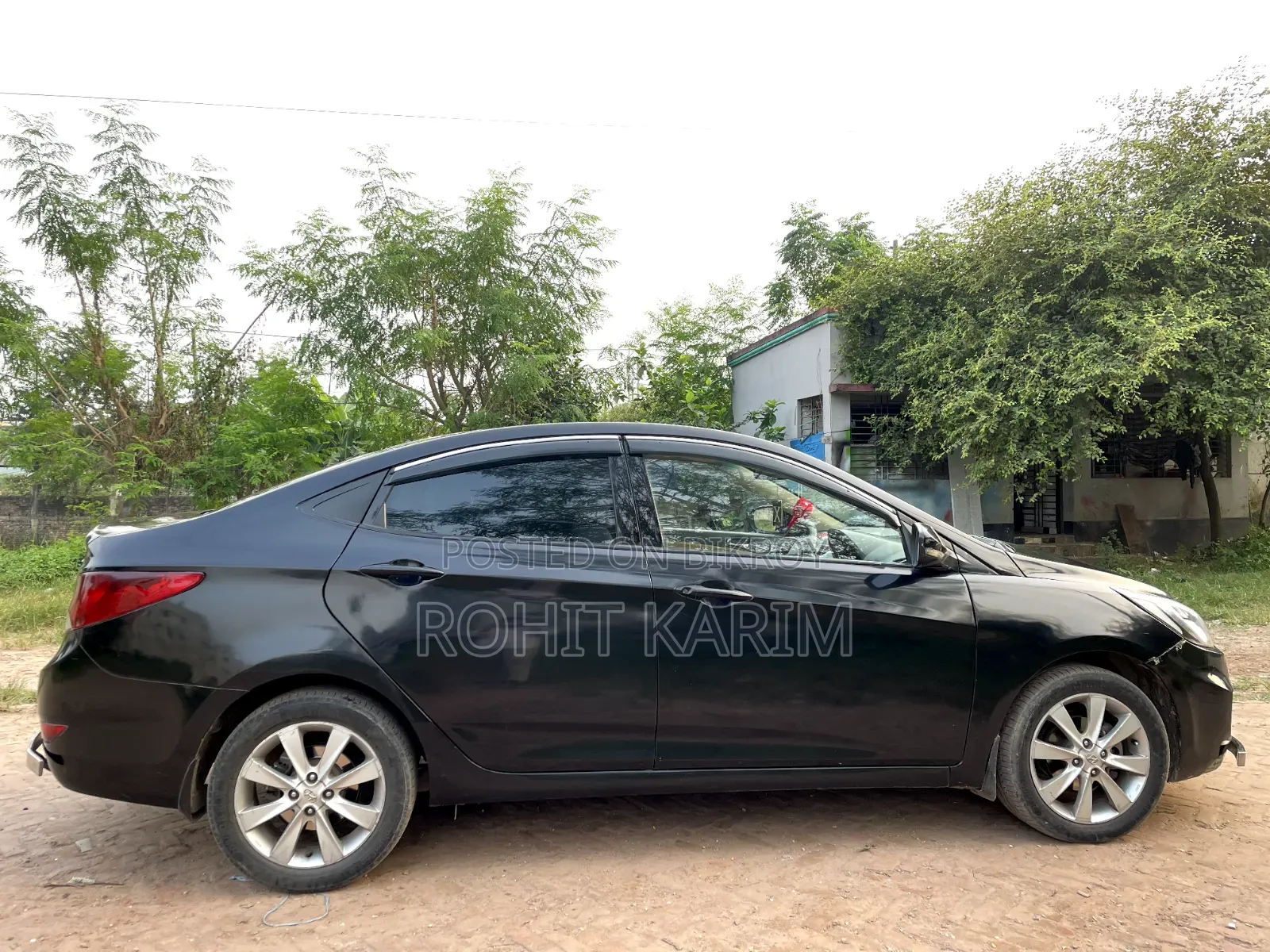 Hyundai Accent 2012 Blue