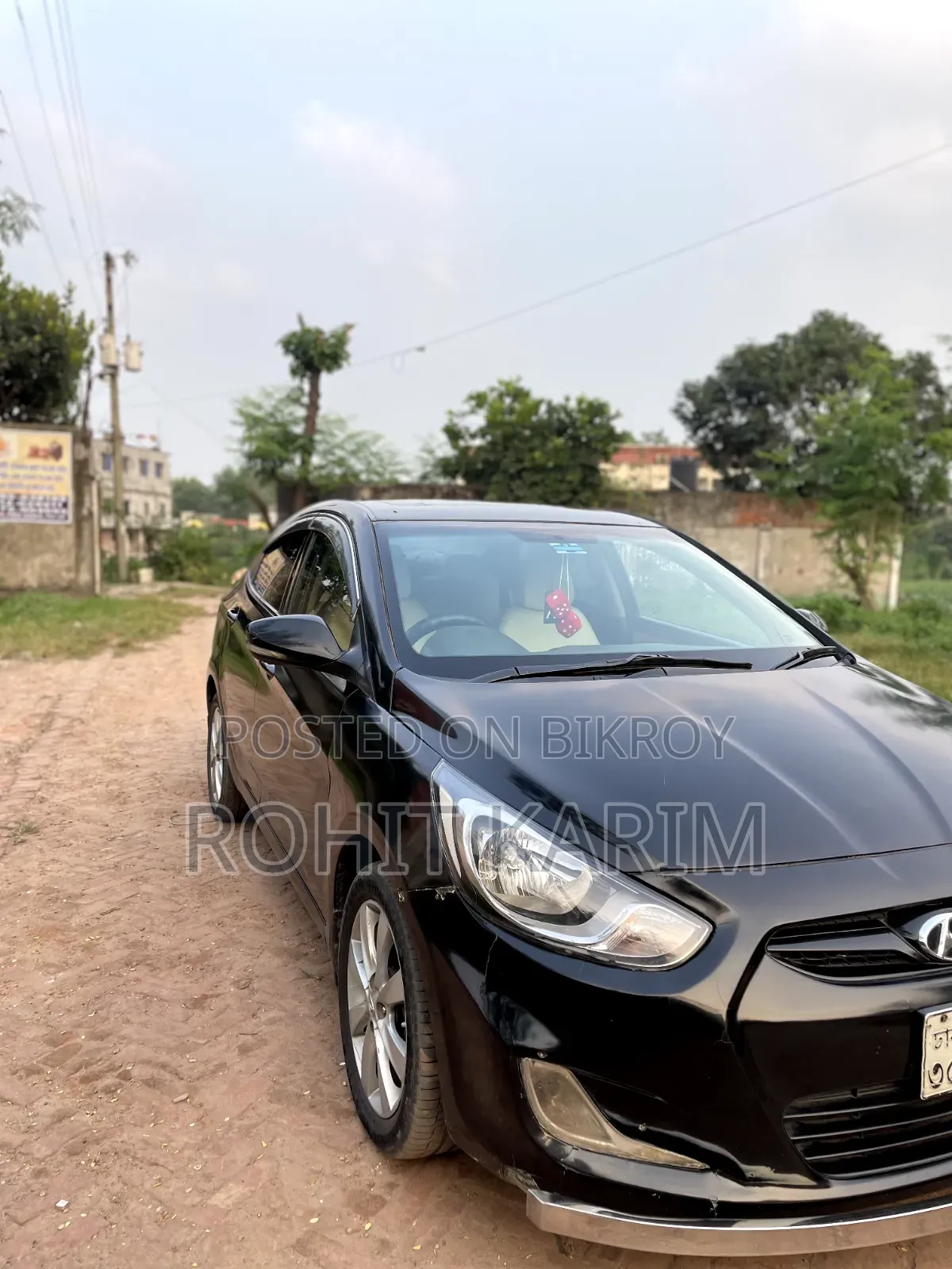Hyundai Accent 2012 Blue