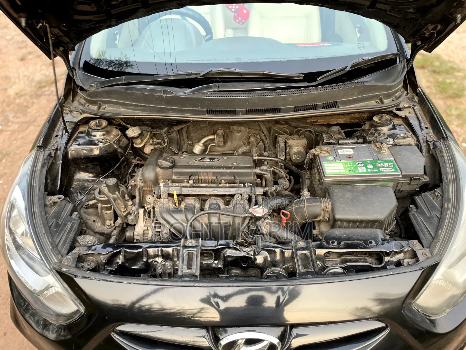 Hyundai Accent 2012 Blue