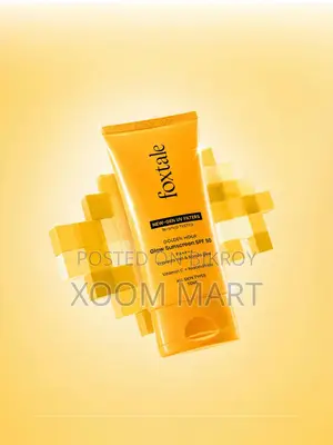 Foxtale Golden Hour Glow Sunscreen SPF 50 PA++++ (80ml Variant)
