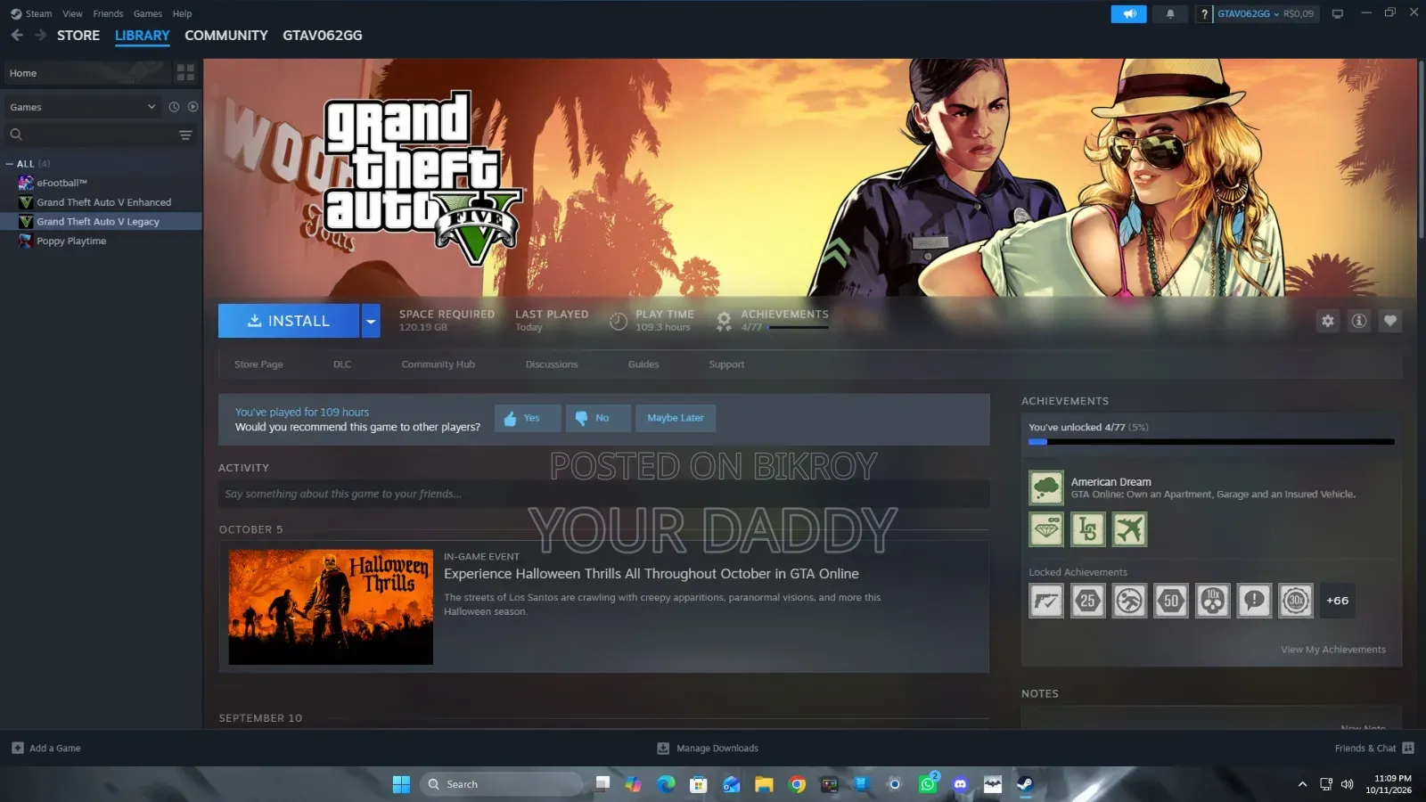 Rockstar Official GTA V (Online + Offline)