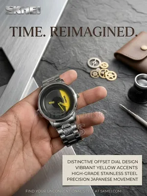 Skmei Spinning Addition Stylish Watch