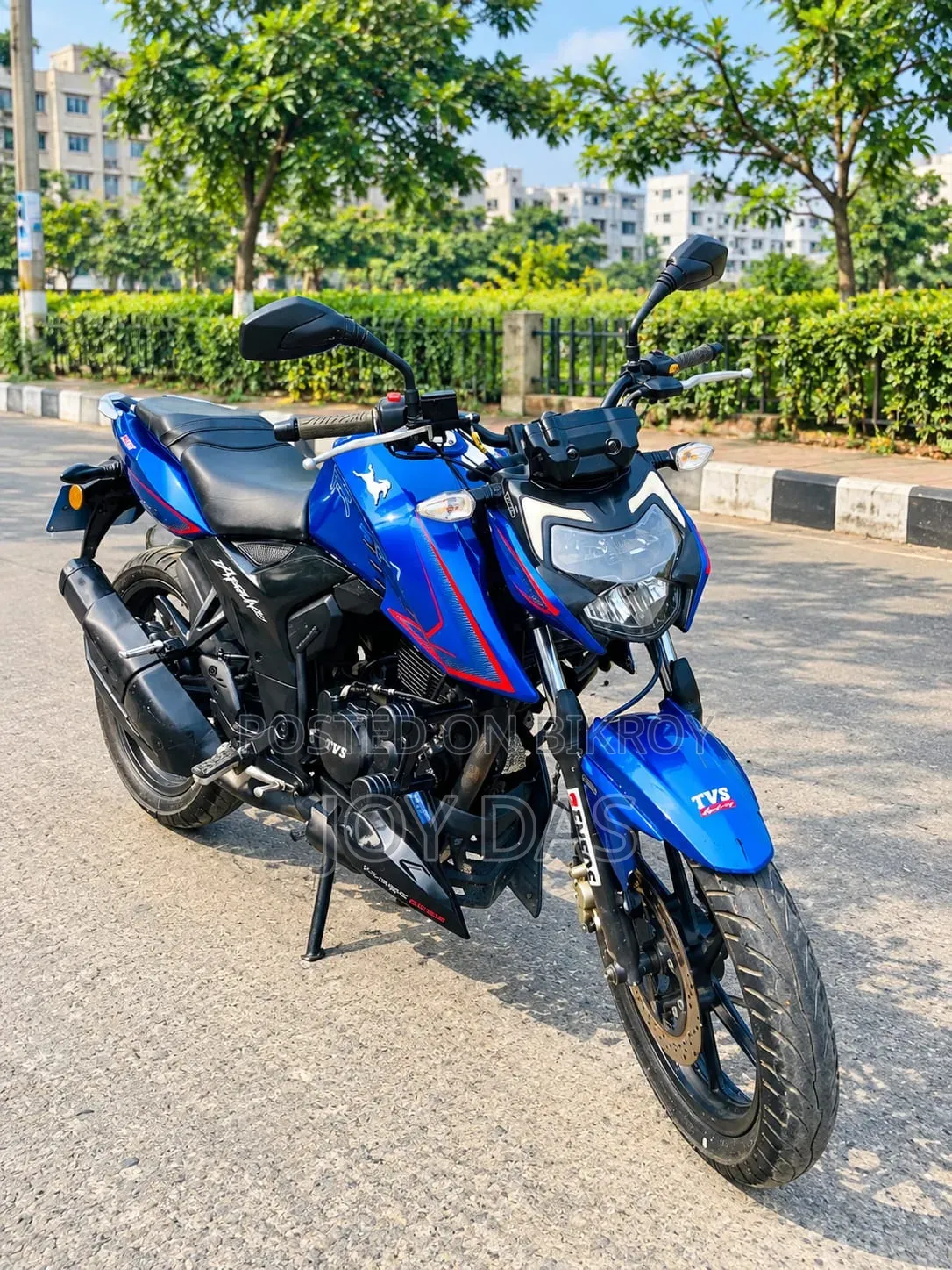 TVS Apache RTR 160 4V 2022 Blue